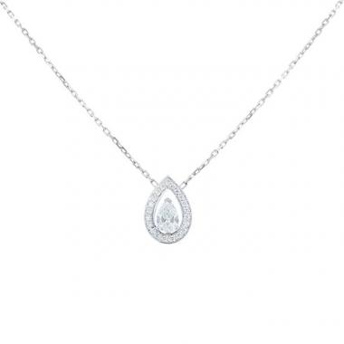 Collar Fred Lovelight en oro blanco y diamantes