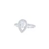 Fred Lovelight ring in platinium and diamonds (0.32 ct) - 00pp thumbnail
