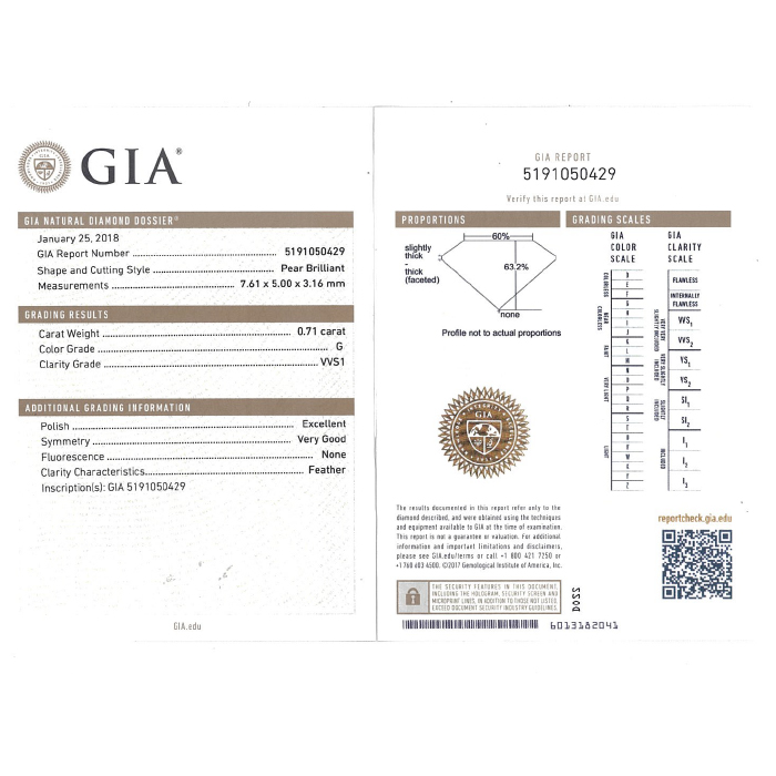 Bague Fred Lovelight en platine et diamants - Detail D3