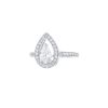 Fred Lovelight ring in platinium and diamonds (0,70 ct) - 00pp thumbnail