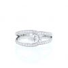 Fred Lovelight ring in platinium and diamonds (0.31 ct) - 360 thumbnail