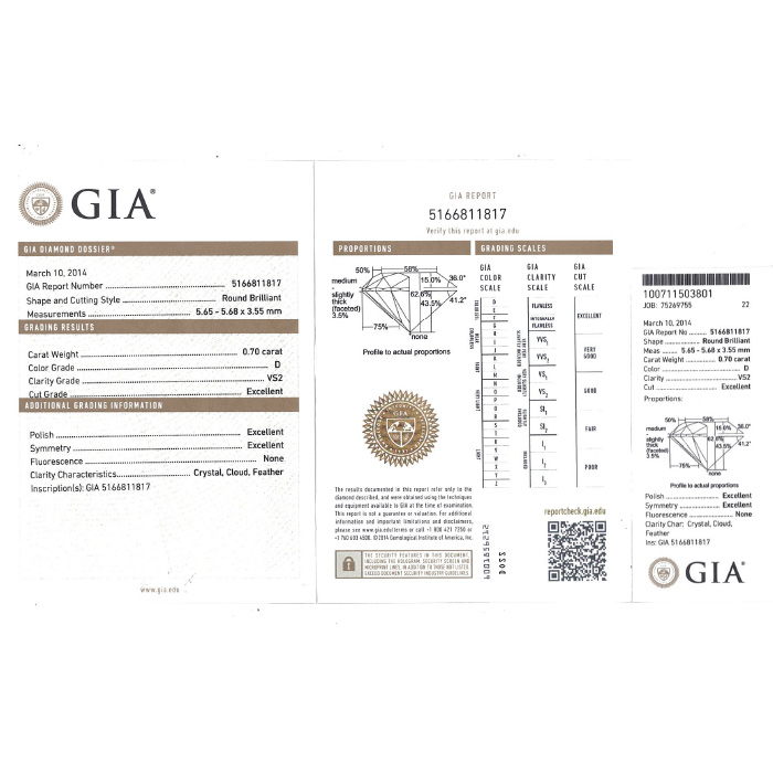 Sortija solitaria Fred Fleur Céleste en platino y diamantes - Detail D3