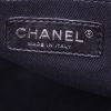 Sac cabas Chanel Deauville en toile beige et cuir noir - Detail D3 thumbnail