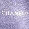 Chanel Vintage handbag in black quilted leather and black leather - Detail D3 thumbnail