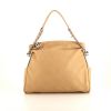 Chanel Petit Shopping handbag in beige leather - 360 thumbnail