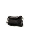 Chanel Hobo handbag in black quilted leather - 00pp thumbnail