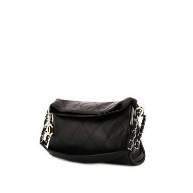 Borsa Chanel Hobo in pelle trapuntata nera
