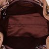 Borsa a spalla Chanel Vintage in camoscio marrone - Detail D2 thumbnail