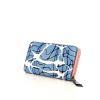Louis Vuitton Zippy wallet in blue epi leather - 00pp thumbnail