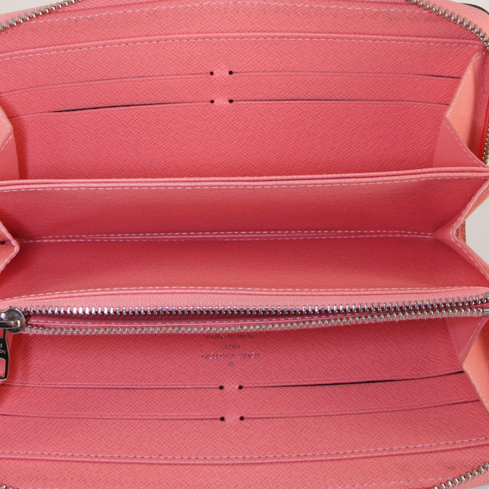 Portefeuille Louis Vuitton Zippy en cuir épi bleu - Detail D2