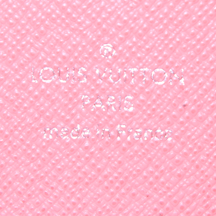 Louis Vuitton Zippy wallet in blue epi leather - Detail D3