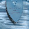 Louis Vuitton Keepall 45 travel bag in blue epi leather - Detail D3 thumbnail