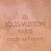 Mochila Louis Vuitton Montsouris modelo mediano en lona Monogram marrón y cuero natural - Detail D3 thumbnail