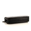 Borsa a tracolla Chanel Wallet on Chain in pelle trapuntata nera con decoro floreale - Detail D4 thumbnail