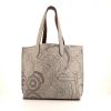 Hermès Karimi shopping bag in grey felt and Barenia leather - 360 thumbnail