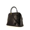 Hermès Bolide 31 cm handbag in black box leather - 00pp thumbnail