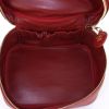 Chanel Vanity vanity case in red grained leather - Detail D2 thumbnail