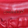 Chanel Vanity vanity case in red grained leather - Detail D3 thumbnail