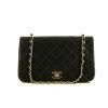Chanel Mademoiselle shoulder bag in black quilted leather - 360 thumbnail