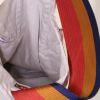 Hermès Matelot weekend bag in beige chevrons canvas - Detail D2 thumbnail