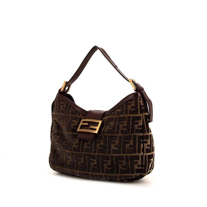 Fendi Selleria Convertible Baguette Pouch - Brown Shoulder Bags, Handbags -  FEN280103