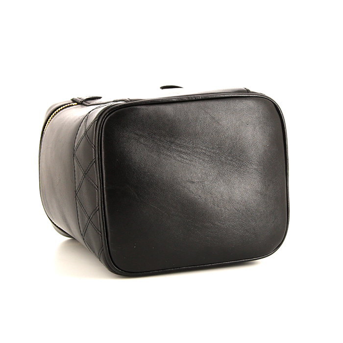 Beauty Chanel Vanity in pelle nera - Detail D4