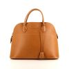 Hermes Bolide 37 cm handbag in gold Ardenne leather - 360 thumbnail