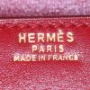 Bolso de mano Hermes Kelly 32 cm en cuero box rojo Vif - Detail D4 thumbnail