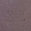 Shopping bag Hermès Etriviere - Belt in tela beige e nera e pelle marrone - Detail D4 thumbnail