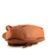 Bolso de mano Chloé Marcie modelo grande en cuero granulado marrón - Detail D4 thumbnail