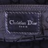 Sac à main Dior Lady Dior grand modèle en cuir verni noir - Detail D4 thumbnail