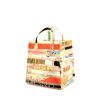 Hermès Cas du Sac small model handbag in off-white synthetic fabric and multicolor silk - 00pp thumbnail