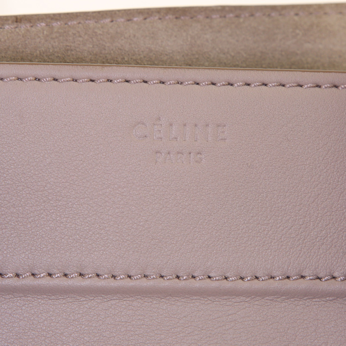 Borsa Céline Phantom in pelle beige - Detail D3