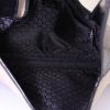 Borsa Gucci Jackie in tela grigia e pelle verniciata nera - Detail D2 thumbnail