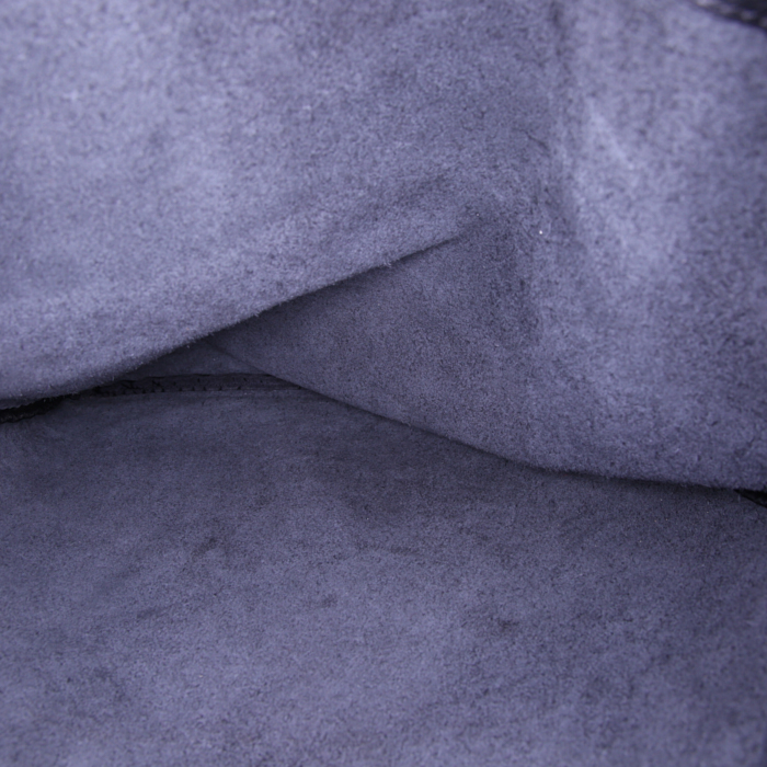 Sac à dos Gucci en cuir lisse noir - Detail D2