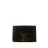 Bolso/bolsito Louis Vuitton Louise en cuero negro - 360 thumbnail