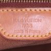 Shopping bag Louis Vuitton Piano in tela monogram cerata marrone e pelle naturale - Detail D4 thumbnail