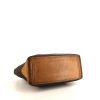 Shopping bag Louis Vuitton Piano in tela monogram cerata marrone e pelle naturale - Detail D5 thumbnail