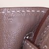 Hermes Birkin 25 cm handbag in etoupe togo leather - Detail D4 thumbnail