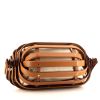 Salvatore Ferragamo handbag in brown leather - Detail D5 thumbnail