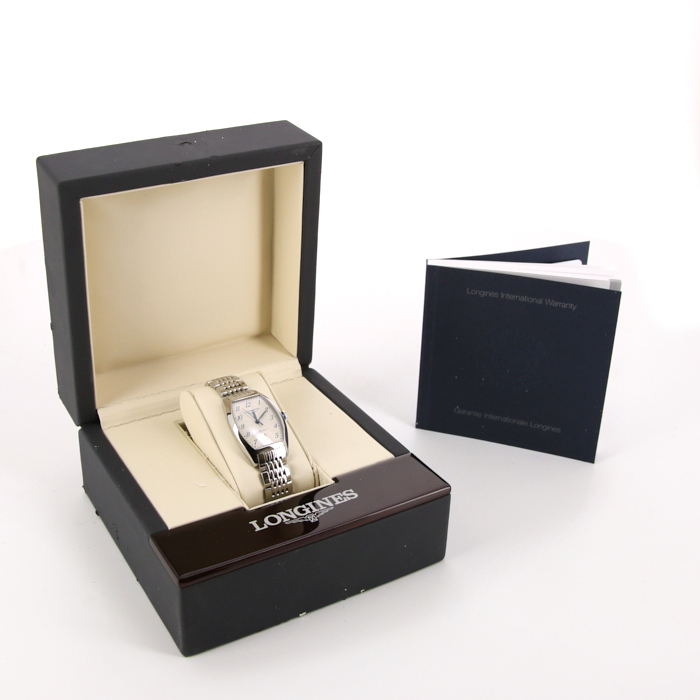 Montre Longines Evidenza en acier Ref :  L2.142.4 Vers  2008