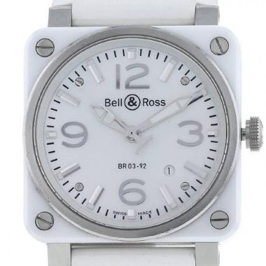 Reloj Bell & Ross BR03 de acero y cerámica Ref :  BR03-92-SC Circa  2016