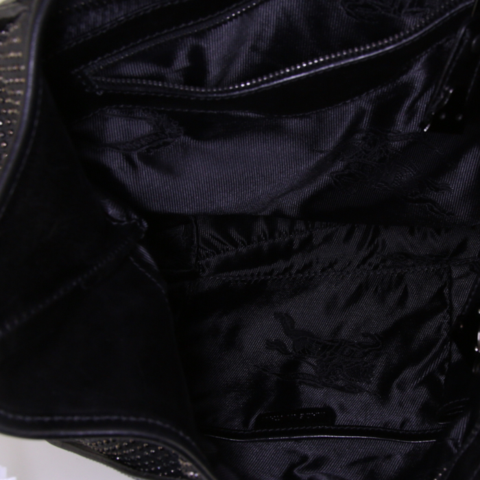 Handbag in black leather - Detail D2