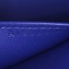 Borsa Hermès Kelly 20 cm in pelle Epsom blu - Detail D5 thumbnail
