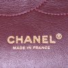 Chanel Timeless Jumbo handbag in black quilted grained leather - Detail D4 thumbnail