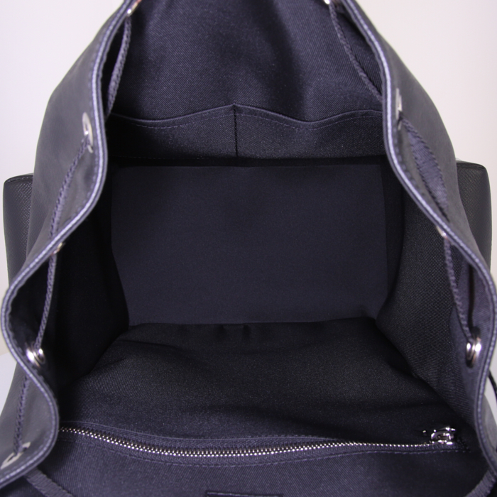 Louis Vuitton Outdoor backpack in monogram canvas and black taiga leather - Detail D2