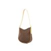 Celine Vintage handbag in beige and brown bicolor coated canvas - 00pp thumbnail
