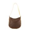Celine Vintage handbag in beige and brown bicolor coated canvas - 360 thumbnail