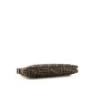 Bolso de mano Fendi Baguette en lona Monogram marrón y negra - Detail D4 thumbnail