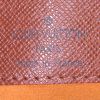 Borsa Louis Vuitton Musette Salsa in tela monogram marrone e pelle naturale - Detail D3 thumbnail